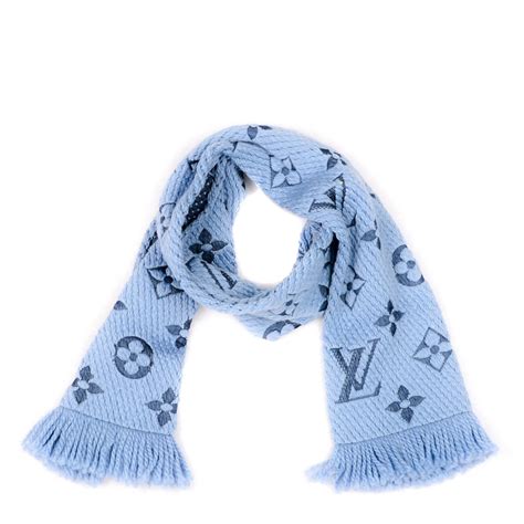 lv blue scarf|louis vuitton scarves women's.